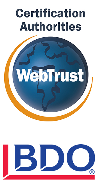 Webstrust Bdo-4 badge